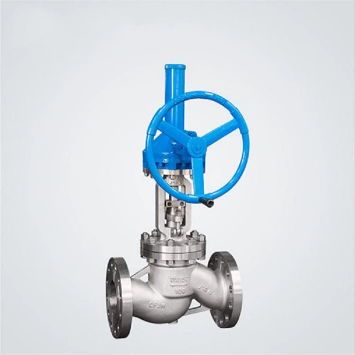 Bevel Gear Flanged Globe Valve