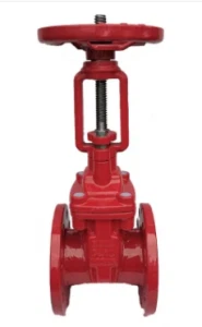 Non Rising Stem Groove Resilient Gate Valve